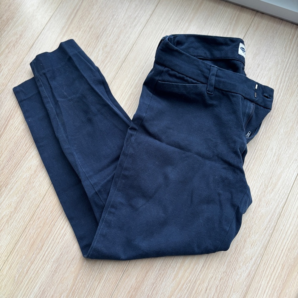 2/$20 OLD NAVY pixie dark blue pants - size 4 regular. Great for work, casual